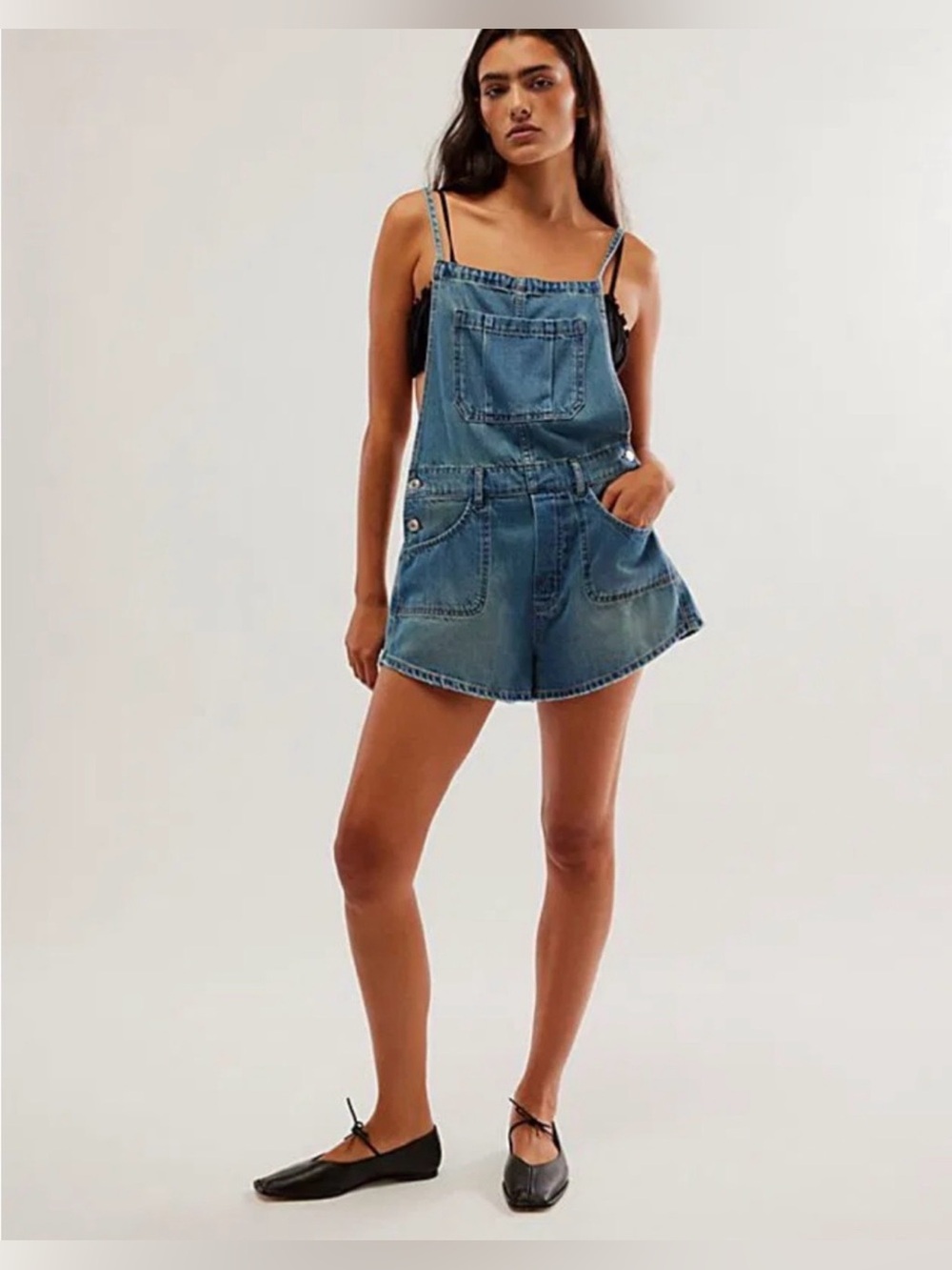 NWOT size XS Free People Canyonland shortalls